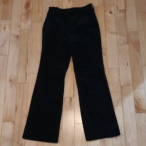 Inwear Women's Size 8 Black Corduroy Pants